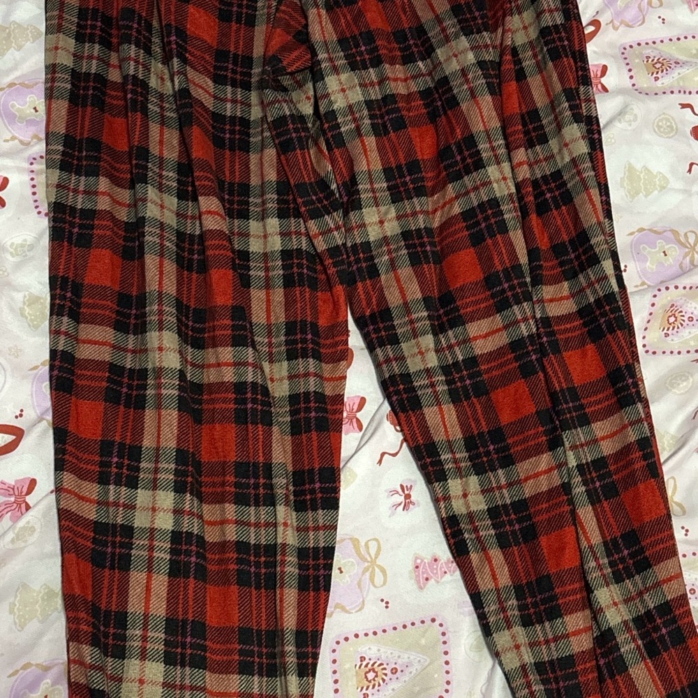 Arizona Love Red and Black Plaid Pajama Pants